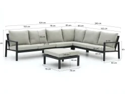 Manifesto Alzano Ecklounge-Set 5-teilig