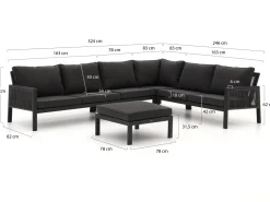 Manifesto Alzano Ecklounge-Set 5-teilig