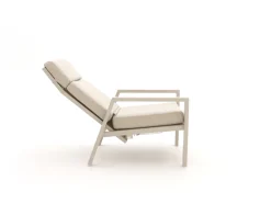 Manifesto Alzano Gartensessel verstellbar mit Gartenhocker