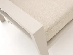 Manifesto Alzano Gartensessel verstellbar mit Gartenhocker