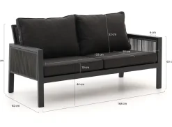 Manifesto Alzano Gartensofa 168 cm