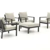Manifesto Alzano Sessel Lounge-Set 5-teilig