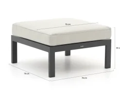 Manifesto Alzano Sessel Lounge-Set 5-teilig