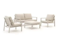 Manifesto Alzano Sessel-Sofa Lounge-Set 4-teilig
