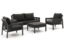 Manifesto Alzano Sessel-Sofa Lounge-Set 4-teilig