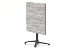 Manifesto Belpasso/Canzo 80 cm Gartenmöbel-Set 5-teilig stapelbar klappbar