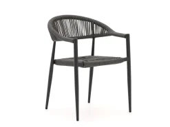 Manifesto Belpasso/Fidenza ø 149 cm Gartenmöbel-Set 6-teilig stapelbar
