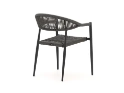 Manifesto Belpasso/Fidenza 220 cm Gartenmöbel-Set 7-teilig stapelbar