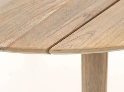 Manifesto Belpasso/ROUGH-K ø 115 cm Gartenmöbel-Set 5-teilig stapelbar