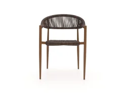 Manifesto Belpasso/ROUGH-Y ø 150 cm Gartenmöbel-Set 6-teilig stapelbar