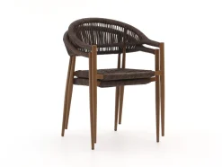 Manifesto Belpasso/ROUGH-Y ø 150 cm Gartenmöbel-Set 6-teilig stapelbar