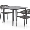 Manifesto Belpasso/Sora 90 cm Gartenmöbel-Set 3-teilig stapelbar
