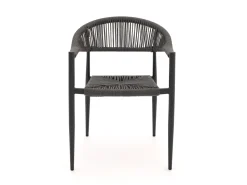 Manifesto Belpasso/Sora ø 90 cm Gartenmöbel-Set 5-teilig stapelbar