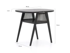 Manifesto Borsea Balkon-Set 3-teilig