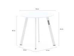 Manifesto Bovezzo Beistelltisch Outdoor ø 50 cm (h: 45 cm)