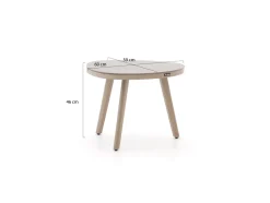 Manifesto Caldarola Loungetisch-Set 2-teilig