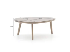 Manifesto Caldarola Loungetisch-Set 2-teilig