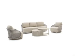 Manifesto Cavarzere/Oriago Sessel-Sofa Lounge-Set 5-teilig