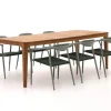 Manifesto Cavone/Bruca 220 cm Gartenmöbel-Set 7-teilig stapelbar