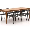Manifesto Cavone/Bruca 220 cm Gartenmöbel-Set 7-teilig stapelbar