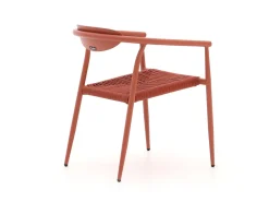 Manifesto Cavone/ROUGH-K ø 115 cm Gartenmöbel-Set 5-teilig stapelbar