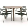 Manifesto Cavone/ROUGH-K ø 115 cm Gartenmöbel-Set 5-Teilig Stapelbar