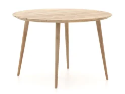 Manifesto Cavone/ROUGH-K ø 115 cm Gartenmöbel-Set 5-Teilig Stapelbar
