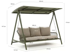 Manifesto Celante Hollywoodschaukel 223 cm