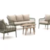 Manifesto Celante/ROUGH-K Sessel-Sofa Lounge-Set 5-Sitzer 5-teilig