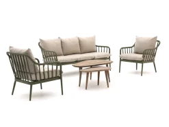 Manifesto Celante/ROUGH-K Sessel-Sofa Lounge-Set 5-Sitzer 5-teilig