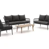 Manifesto Celante/ROUGH-K Sessel-Sofa Lounge-Set 4-teilig