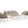 Manifesto Copparo Sessel-Sofa Lounge-Set 4-teilig