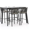 Manifesto Idro/Savio 150 cm Gartenbar-Set 5-teilig