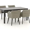 Manifesto Matese/Menzano 160 cm Gartenmöbel-Set 5-teilig