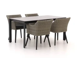 Manifesto Matese/Sestino 160 cm Gartenmöbel-Set 5-Teilig