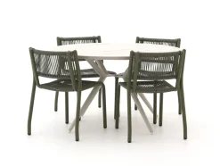 Manifesto Misurina/Sora ø 127 cm Gartenmöbel-Set 5-teilig