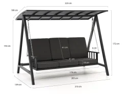Manifesto Montalo Hollywoodschaukel 213 cm