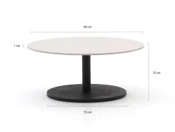Manifesto Monticano Loungetisch ø 80 cm (h: 35 cm)