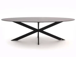Manifesto Novara/Furato ellips 240 cm Gartenmöbel-Set 7-teilig