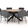 Manifesto Novara/ROUGH-Y ø150 cm Gartenmöbel-Set 7-teilig