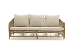 Manifesto Ortello/ROUGH-K Sessel-Sofa Lounge-Set 4-teilig 5-Sitzer