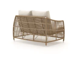 Manifesto Ortello/ROUGH-K Sessel-Sofa Lounge-Set 4-teilig 4-Sitzer