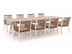 Manifesto Rivola/Bresimo 330 cm Gartenmöbel-Set 9-teilig