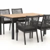 Manifesto Rivola/Fidenza 160cm dining tuinset 5-delig