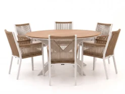 Manifesto Rivola/Fidenza ø 149 cm Gartenmöbel-Set 7-teilig
