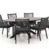 Manifesto Rivola/Fidenza ovaal 180cm dining tuinset 7-delig