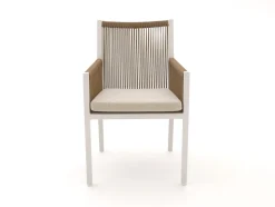 Manifesto Rivola/Induno dänisch oval 240 cm Gartenmöbel-Set 7-teilig