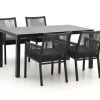 Manifesto Rivola/Menzano 160 cm Gartenmöbel-Set 5-teilig