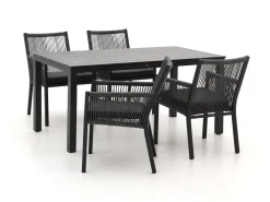 Manifesto Rivola/Menzano 160 cm Gartenmöbel-Set 5-teilig