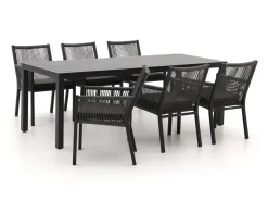 Manifesto Rivola/Menzano 220 cm Gartenmöbel-Set 7-teilig